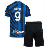 Inter Milan Marcus Thuram #9 Heimtrikotsatz Kinder 2024-25 Kurzarm (+ Kurze Hosen)